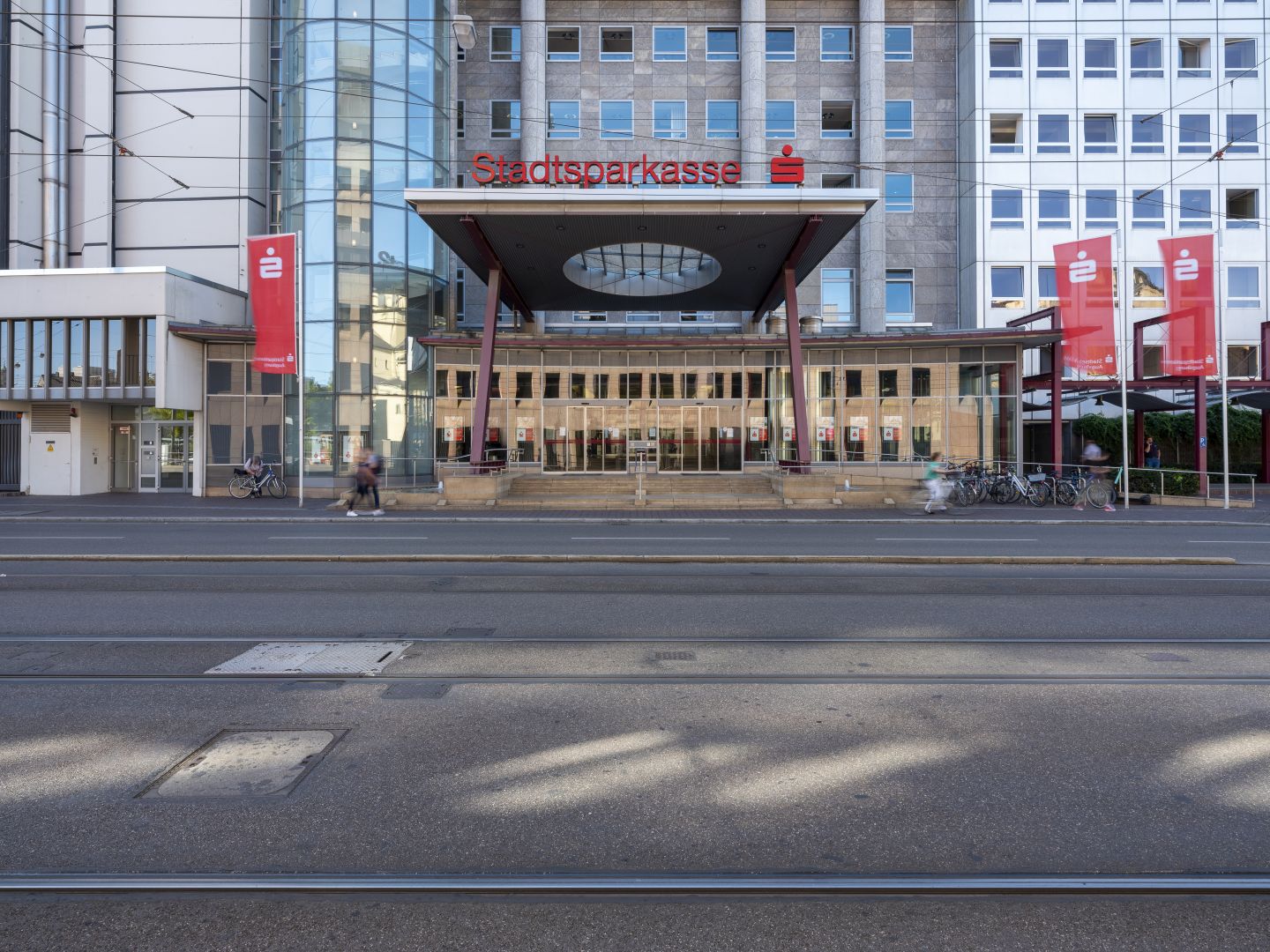 Stadtsparkasse Augsburg, Aufnahme vom September 2020 (Partner der A³ Standortkampagne).