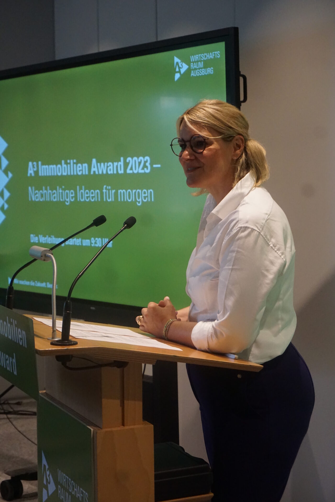A³ Immobilien Award OB Eva Weber