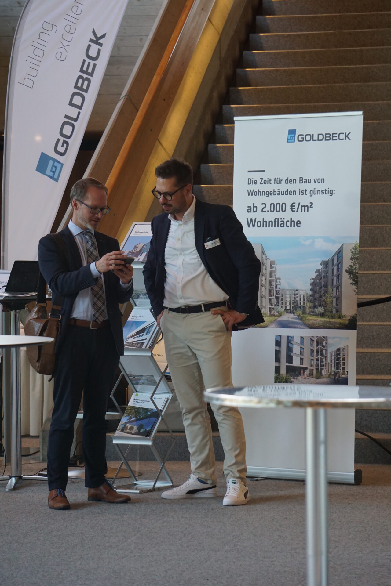 A³ Immobilienkongress: Stand Goldbeck
